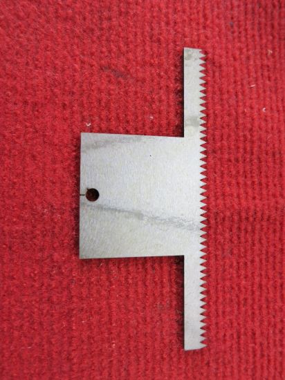 Cuchilla para máquina empacadora de bolsas de plástico, cuchillas para cortar