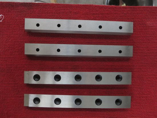 Cuchilla de corte mecánica de chapa para máquina cortadora de guillotina