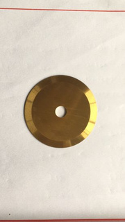 Cuchilla circular plana para capa de estaño